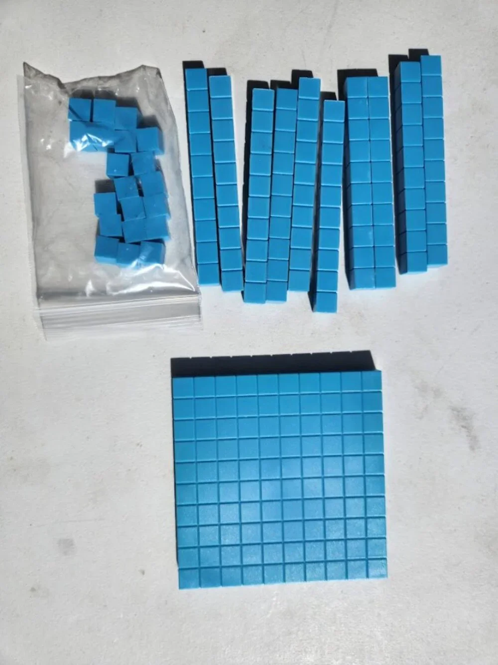 New Base Ten Blocks Hand2Mind Lakeshore Math Manipulatives Place Value Mathemati